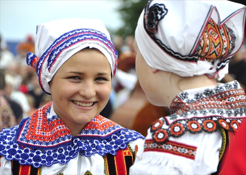 Folklórny úsmev.....