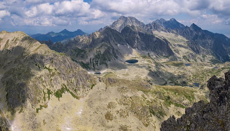 Pohľad z Východnej Vysokej - Vysoké Tatry