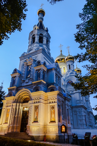 Pravoslavný kostol sv. Petra a Pavla - Karlové Vary