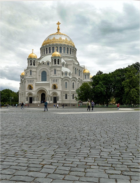 chrám sv. Milkuláše na Kronštatu zvenku