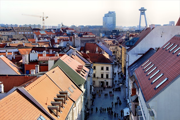 Prešporok z Michalskej veže