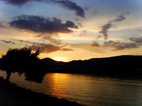 Trogir sunset