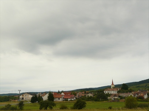 Panoráma dediny Dubová