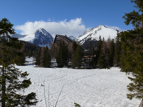 Zamrznuté Štrbské pleso