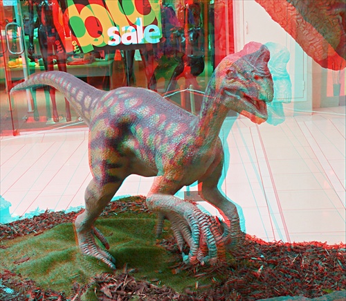 3D výstava prehistorických zvierat v Shopping Palace - d