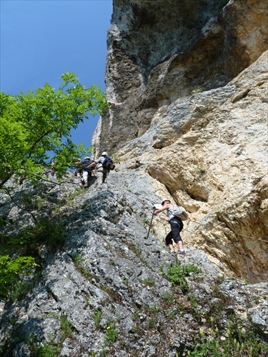 na feráte Hanzelsteig