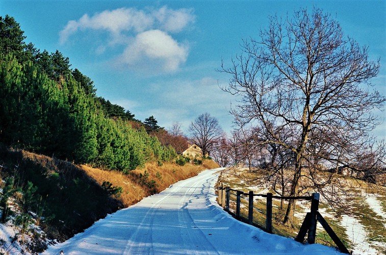 Prvý sneh... December 1986