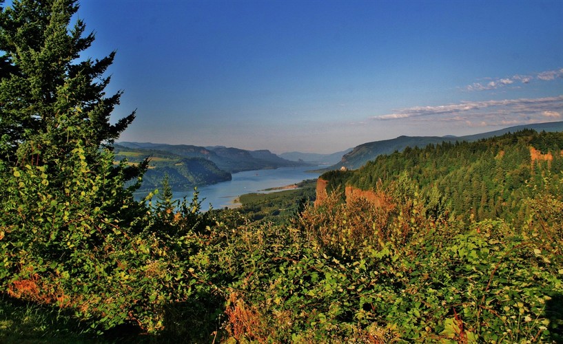 Rieka Columbia, Gorge, Oregon