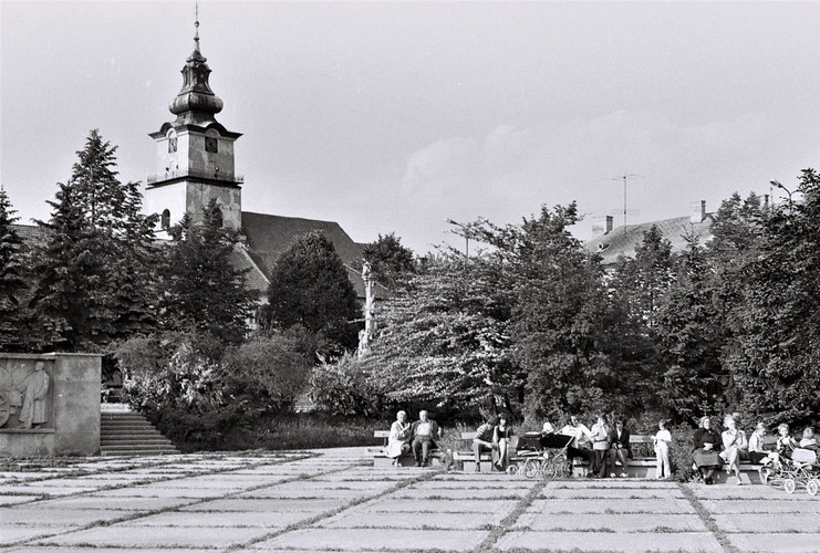 Prievidza 1969 - Námestie Slobody, Sobota, 13. septembra 1969