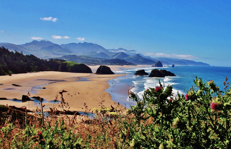 Odliv - Cannon Beach...