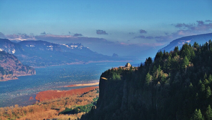 Pohľad na Crown Point... 