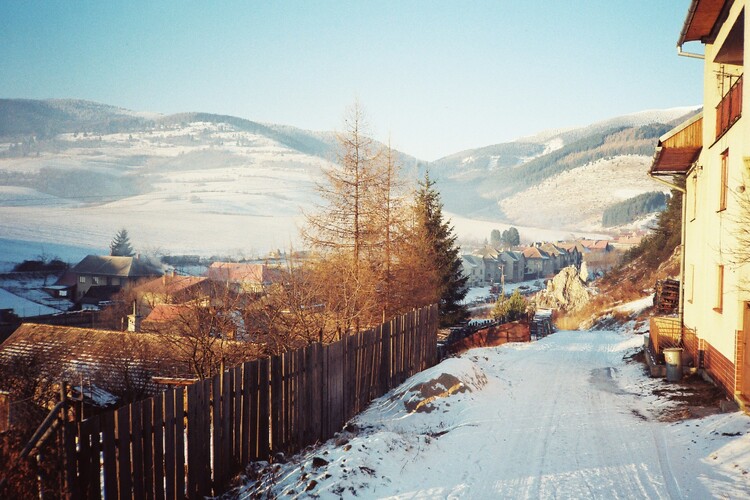  Heľpa v zime...  ( 27. decembra 1990 )