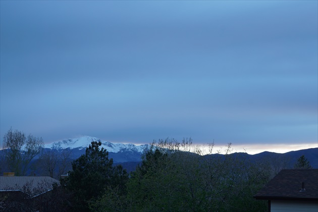 Pikes Peak po ôsmej večer