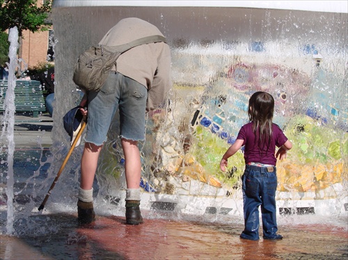 Uncle Wilber Fountain 04