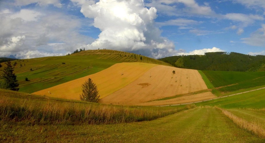 Maľovaná krajinka