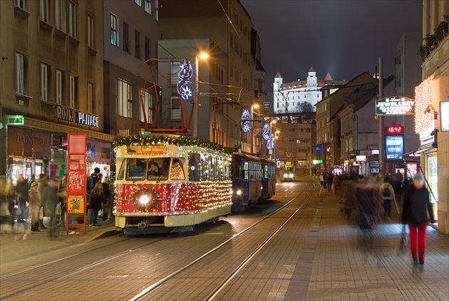 Vianočná električka