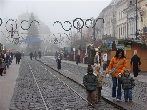 Vianočná atmosféra v Košiciach