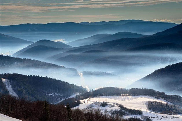 Pohĺad z Dobšinského kopca