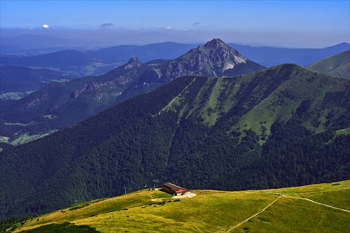 Z Veľkého fatranského Kriváňa