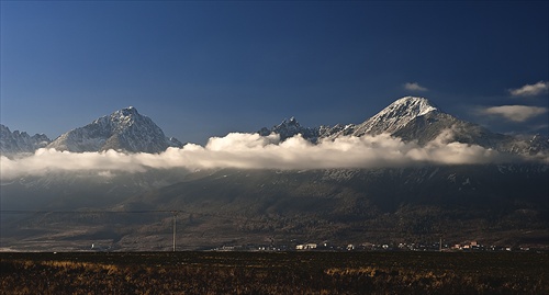 Vysoké Tatry z dialnice2